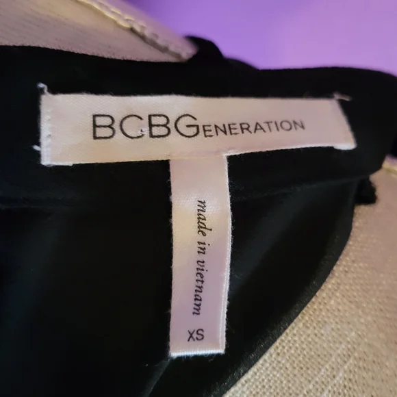 BCBGeneration Black Mini Dress - XS - Picture 3 of 6